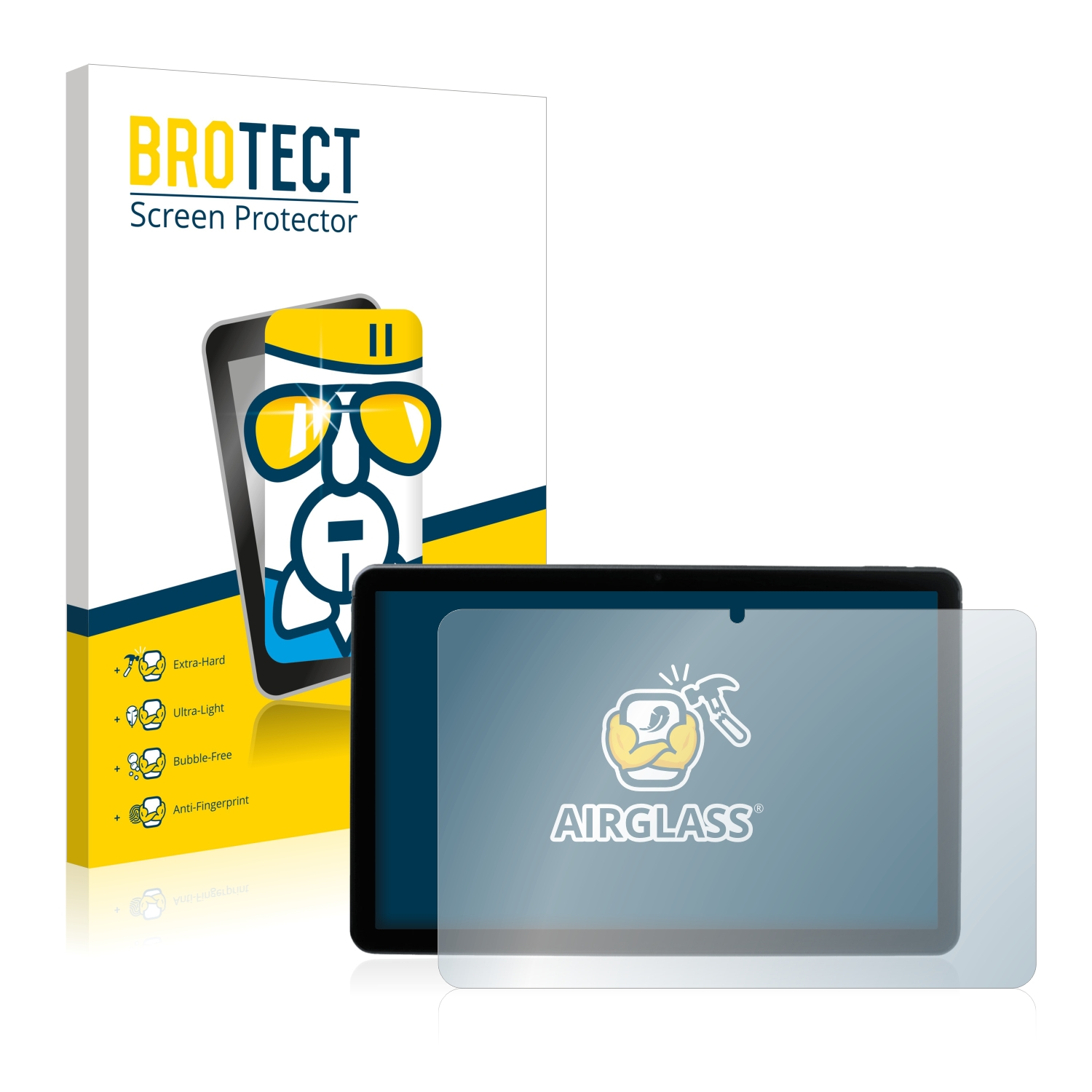 BROTECT Airglass klare Schutzfolie(für MEDION P10752) Lifetab