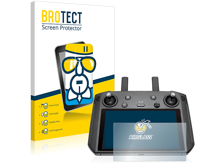 BROTECT Airglass DJI Smart klare Schutzfolie(für Controller)