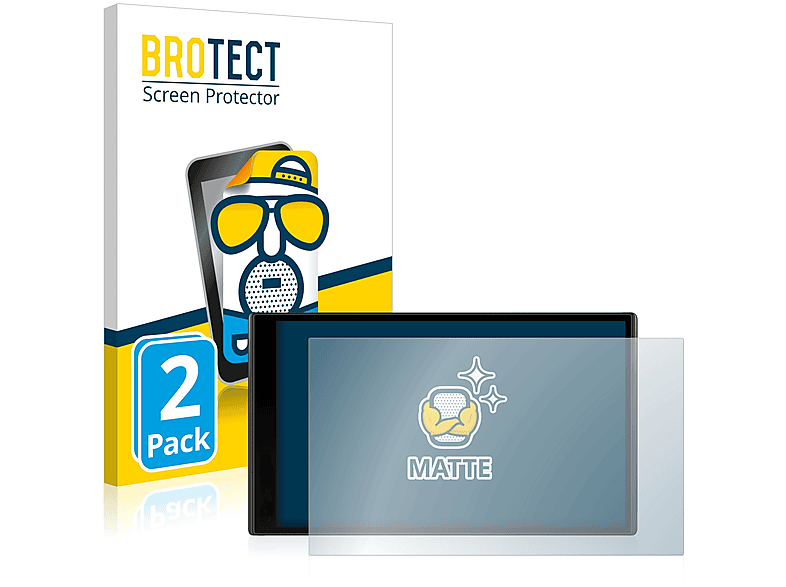 BROTECT 2x matte DriveSmart Schutzfolie(für 65) Garmin