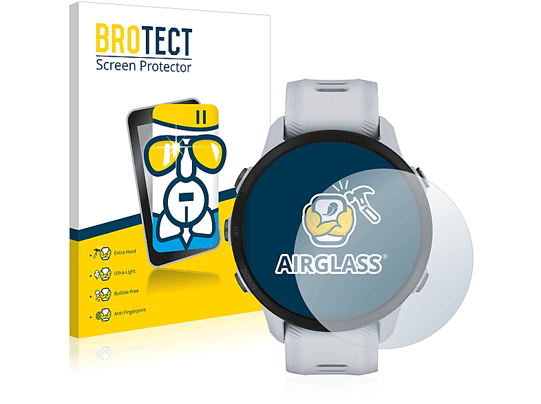 BROTECT Airglass Garmin Schutzfolie(für 955) klare Forerunner