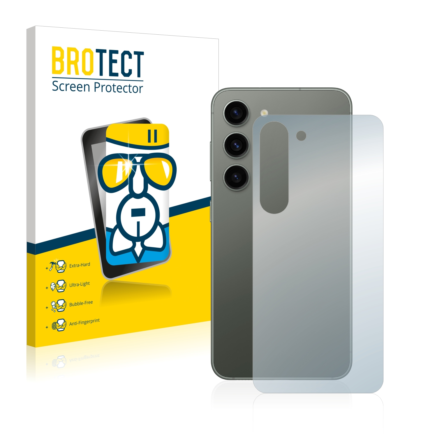 BROTECT Airglass klare Samsung Schutzfolie(für Galaxy S23)