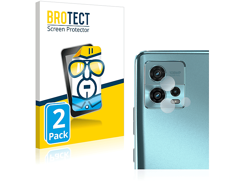 BROTECT 2x klare Schutzfolie(für Moto G72) Motorola