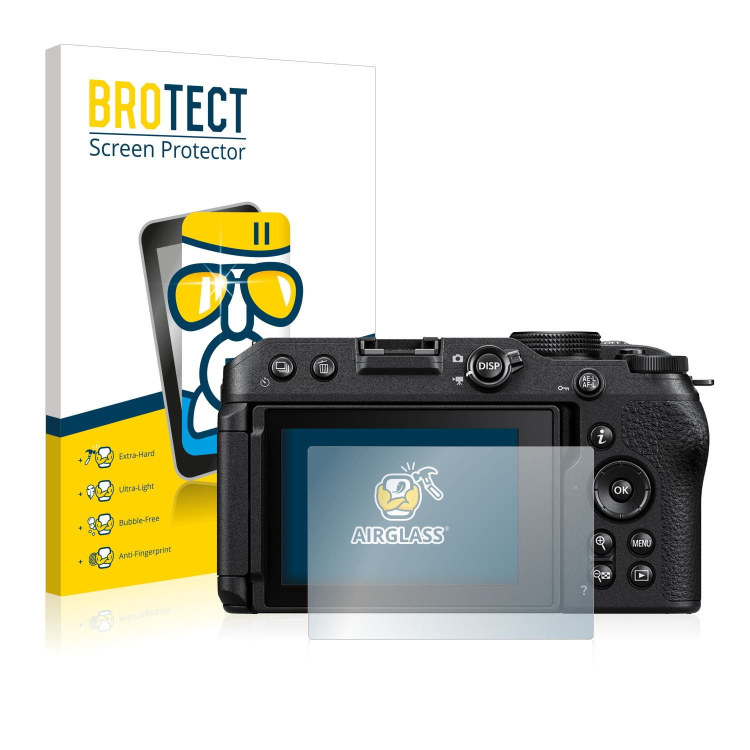 BROTECT Airglass klare Schutzfolie(für Nikon Z 30)