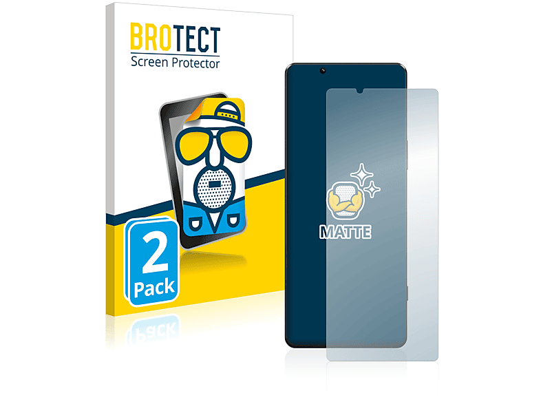 BROTECT 2x matte Schutzfolie(für Sony Xperia 5 IV)