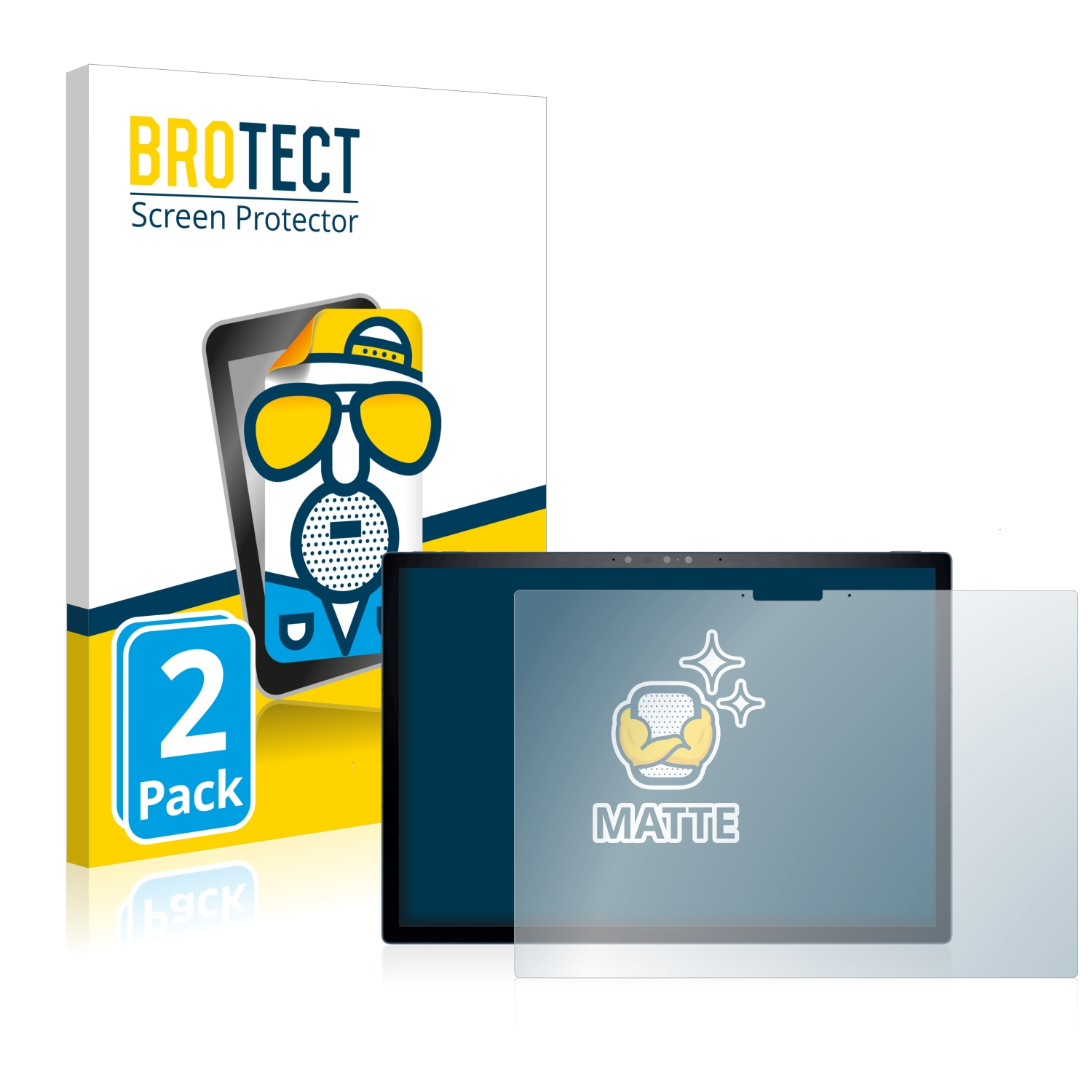 BROTECT matte XPS 2x 9315 13 2-in-1) Schutzfolie(für Dell