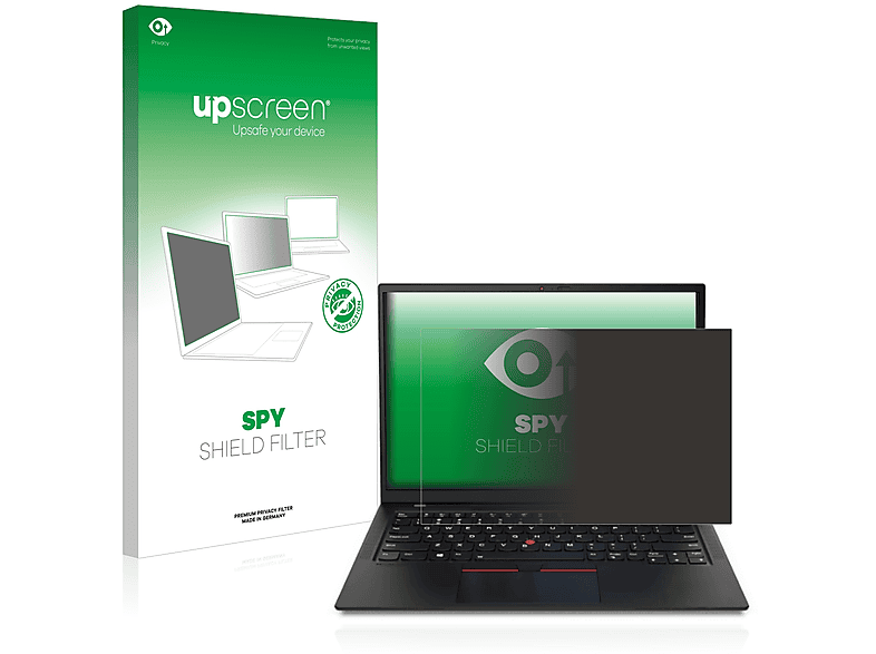 UPSCREEN X1) Blickschutzfilter(für ThinkPad Anti-Spy Lenovo