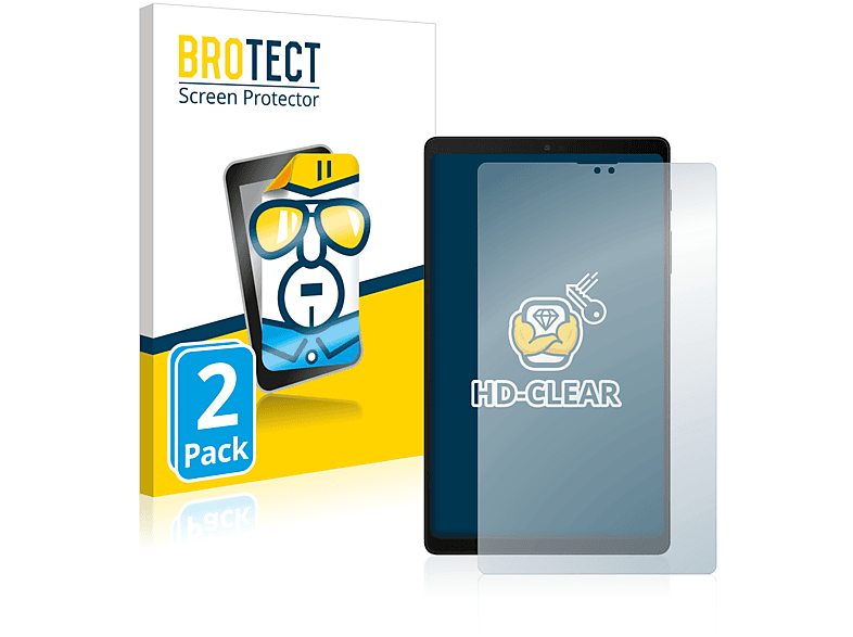 BROTECT 2x klare Schutzfolie(für Samsung Galaxy Tab A7 Lite 2022)