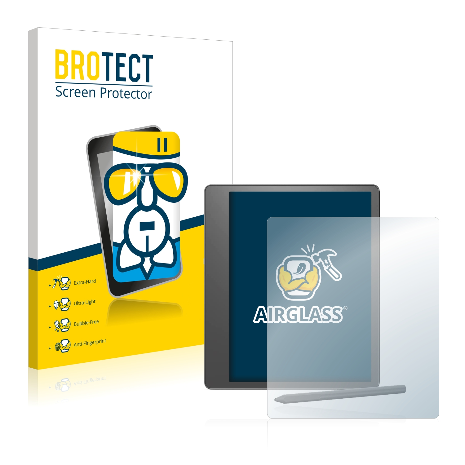 BROTECT Airglass Kindle klare Scribe) Schutzfolie(für Amazon