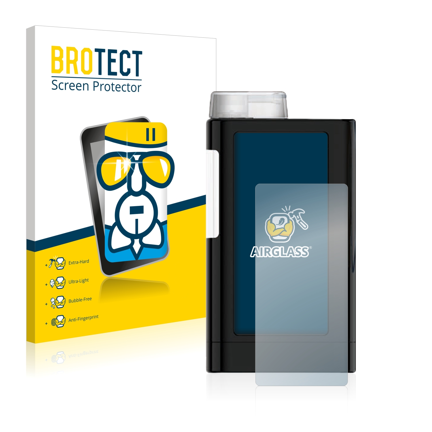 BROTECT Airglass klare Schutzfolie(für Mylife YpsoPump)