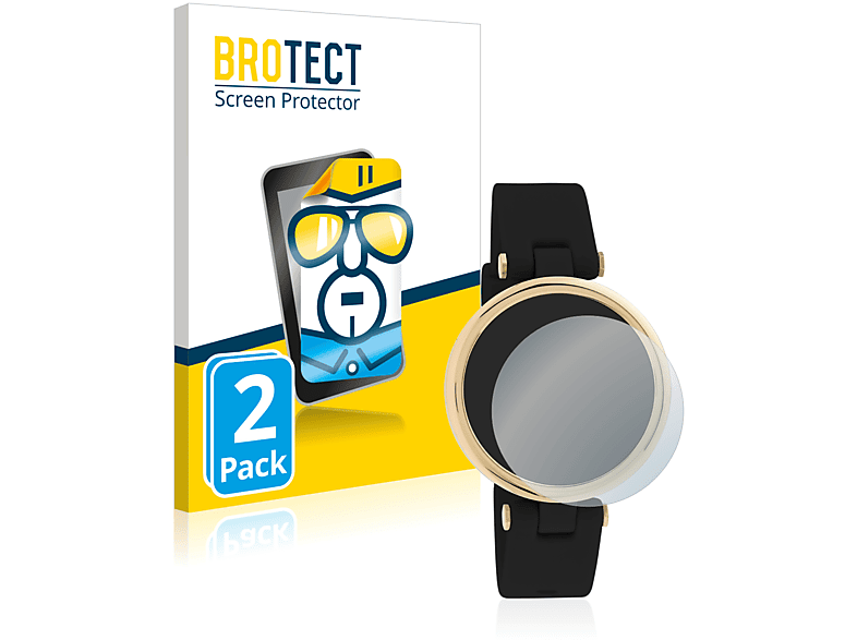 Schutzfolie(für 2x klare Oozoo 2/3/4/5/6/7/8/10/11) BROTECT Q0040 Smartwatches