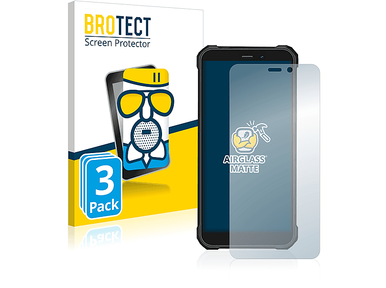 BROTECT 3x Airglass matte Schutzfolie(für WP20 Pro) Oukitel