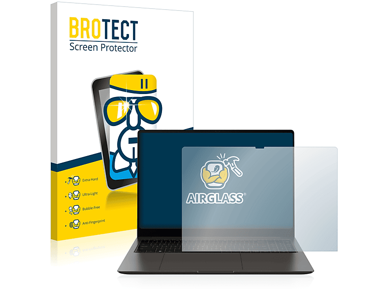 BROTECT Airglass klare Schutzfolie(für Ultra Galaxy Samsung Book3 16\