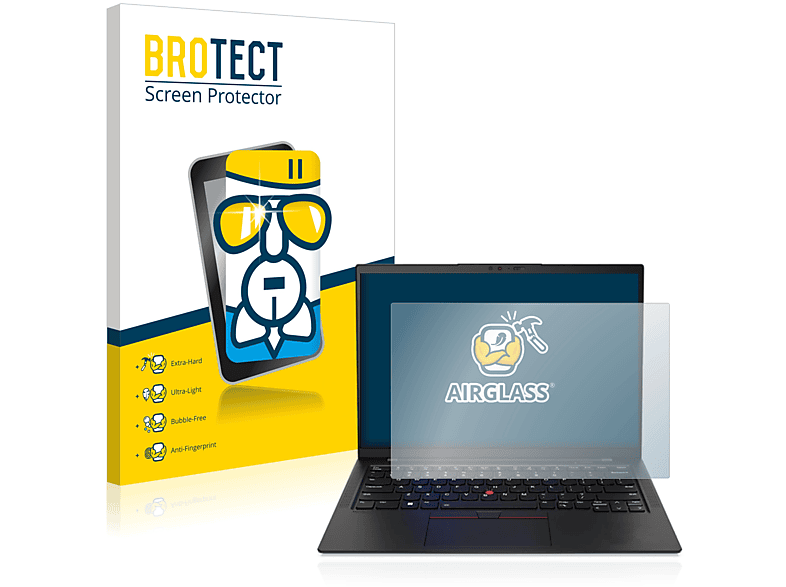 BROTECT Airglass klare Schutzfolie(für Lenovo ThinkPad X1 Carbon Touch 14\