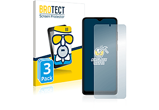 BROTECT 3x Airglass matte Schutzfolie(für Motorola Moto E22i)