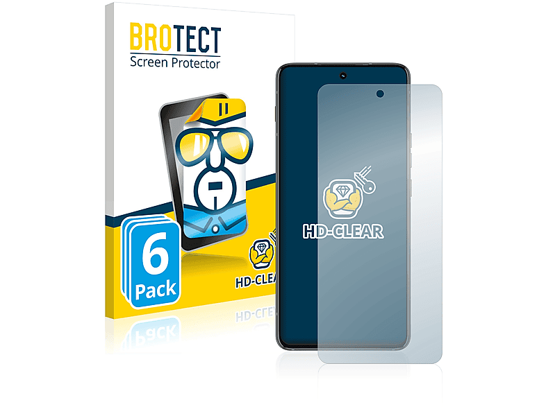 BROTECT 6x klare Motorola ThinkPhone) Schutzfolie(für