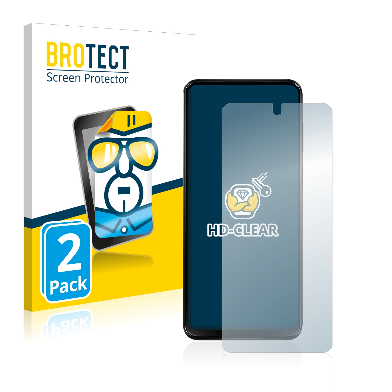 BROTECT 2x klare Schutzfolie(für Motorola G13) Moto