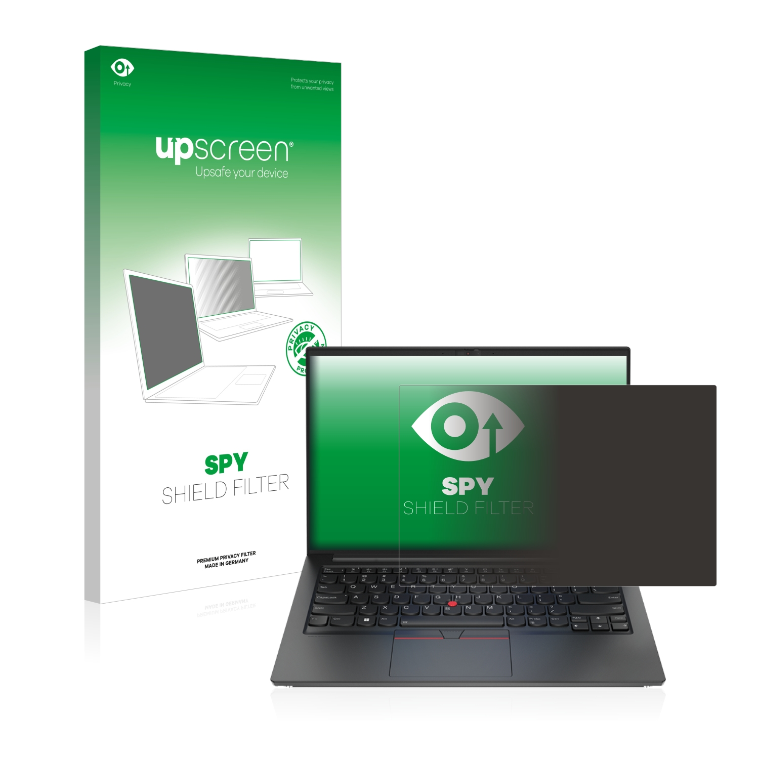 UPSCREEN Anti-Spy Blickschutzfilter(für Lenovo (4. E14 ThinkPad Gen.))