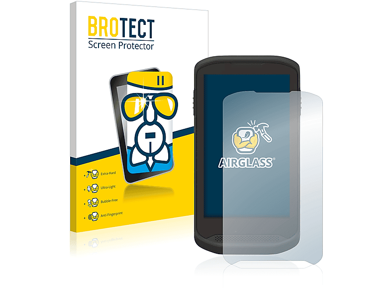 BROTECT Airglass klare Schutzfolie(für Zebra TC20 Touch)