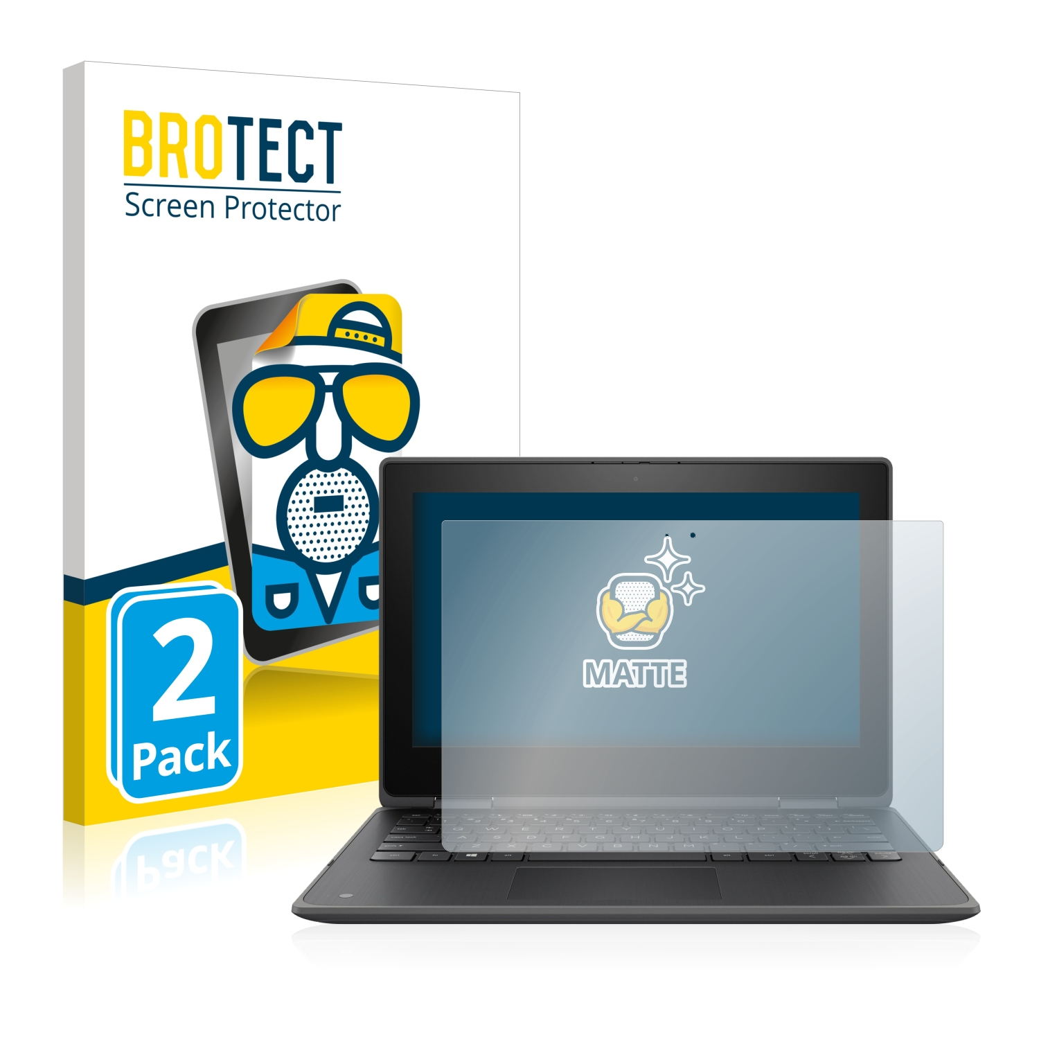 BROTECT 2x matte Schutzfolie(für 11 X360 G5 EE) ProBook HP