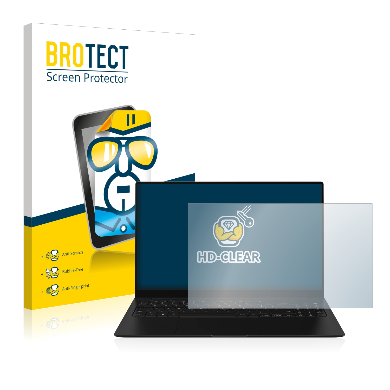 5G BROTECT klare Samsung Schutzfolie(für Pro 15\