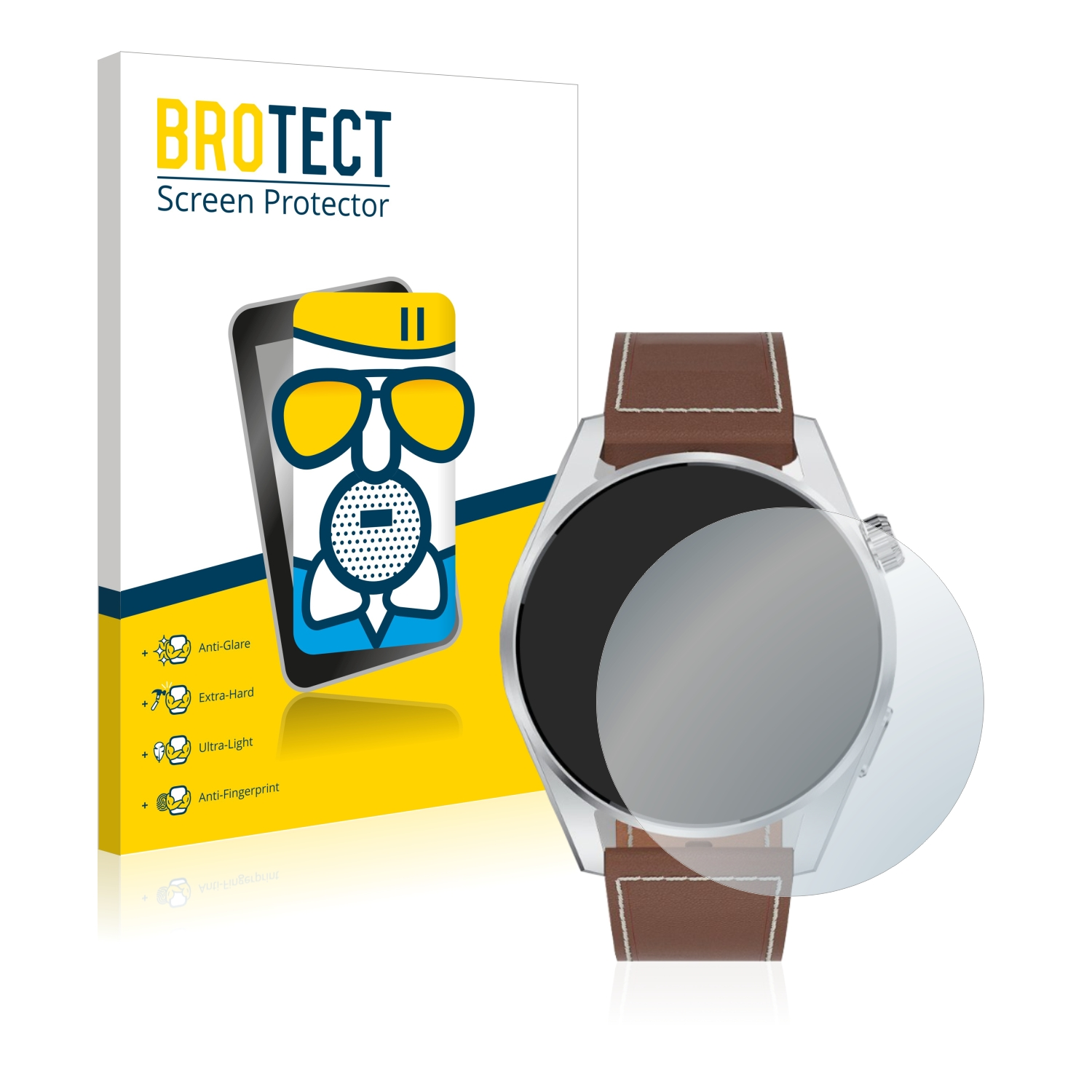 BROTECT Airglass matte Schutzfolie(für Tisoutec Smartwatch)