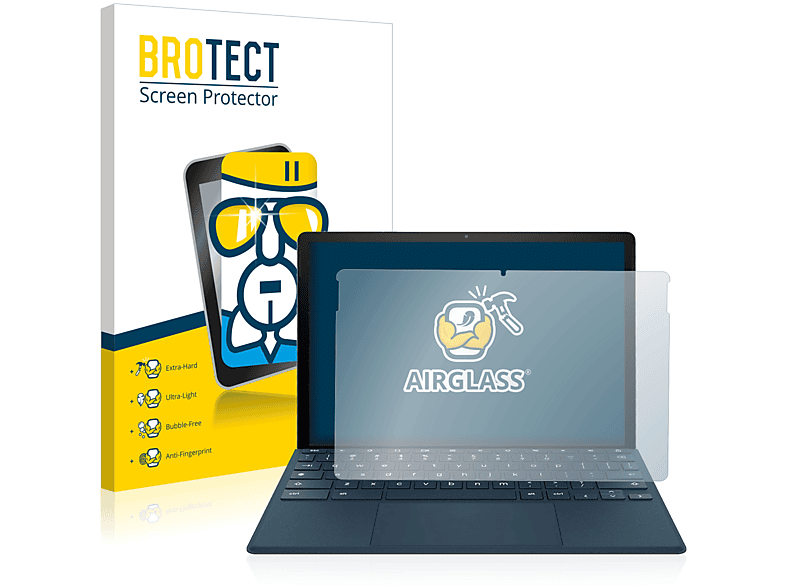BROTECT Airglass klare Schutzfolie(für HP Chromebook x2 11)