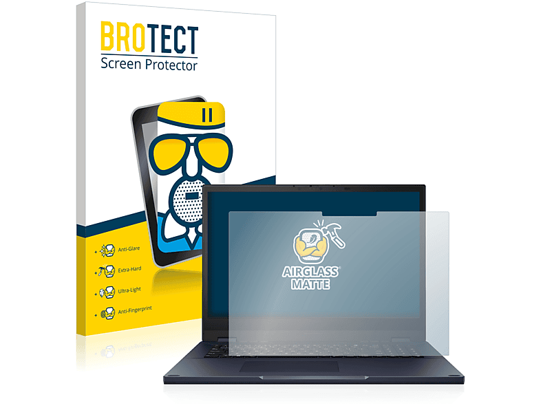 BROTECT Airglass ExpertBook (12. matte B6 Schutzfolie(für ASUS Gen.)) Flip