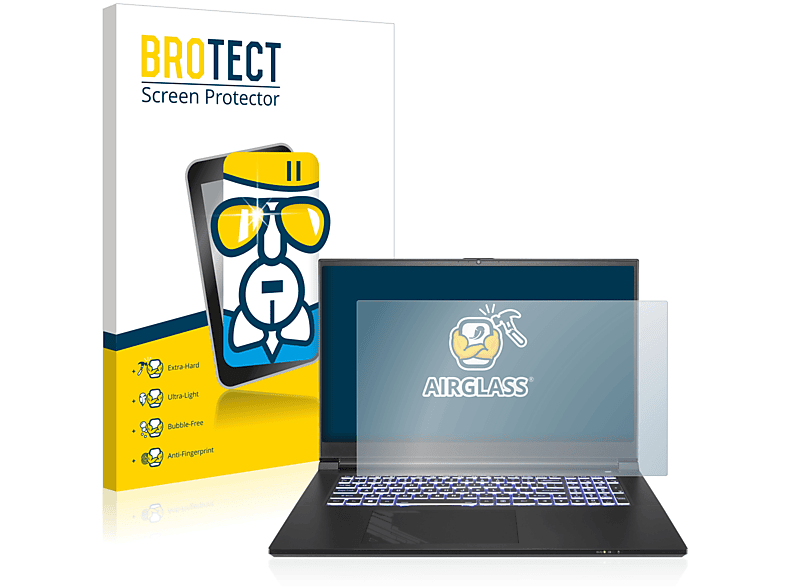 BROTECT Airglass klare Schutzfolie(für Gigabyte G7 KE) | Pflege & Schutz