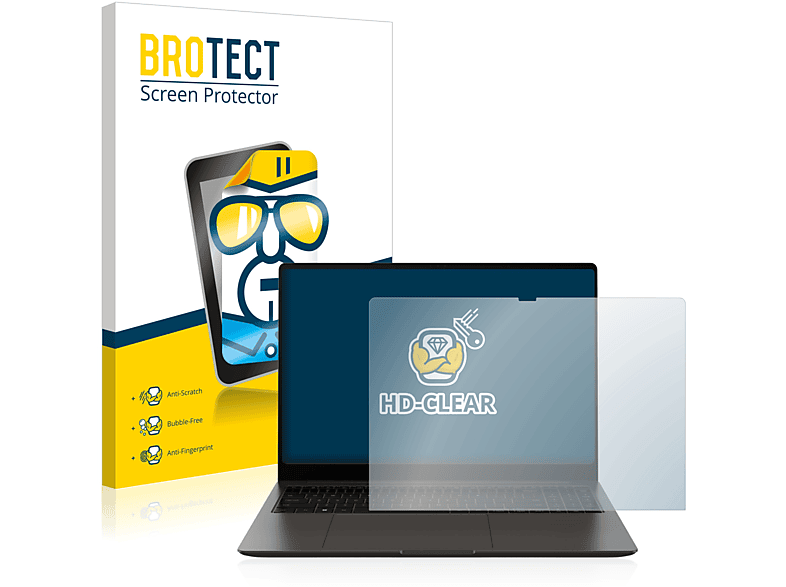 BROTECT klare Schutzfolie(für Samsung Galaxy Book3 Ultra 16\