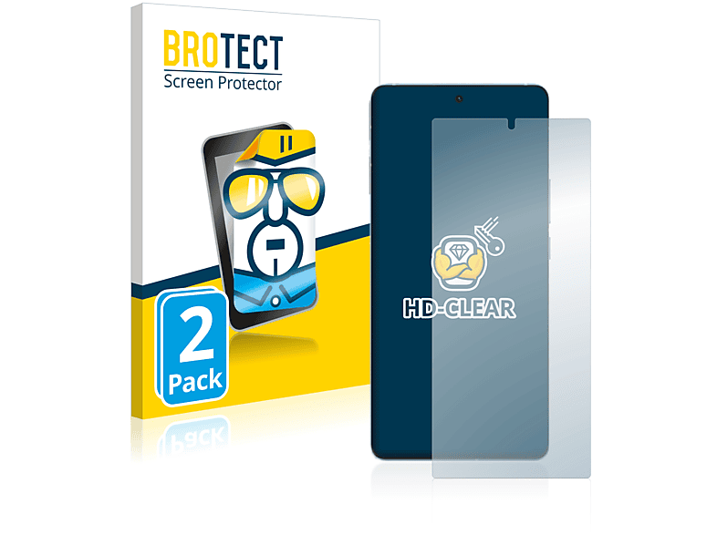 BROTECT 2x klare Schutzfolie(für Vivo X Note) | Displayschutzfolien & Gläser