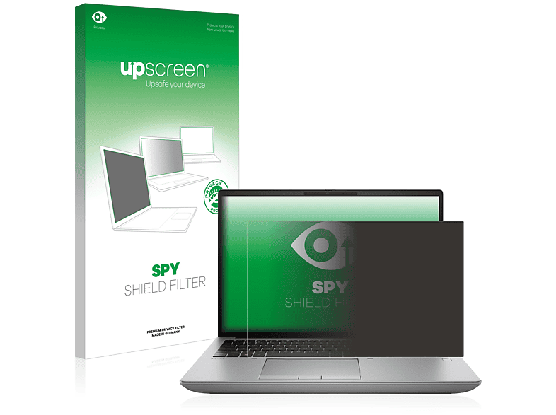 Blickschutzfilter(für HP ZBook 16 Fury UPSCREEN Anti-Spy G9)