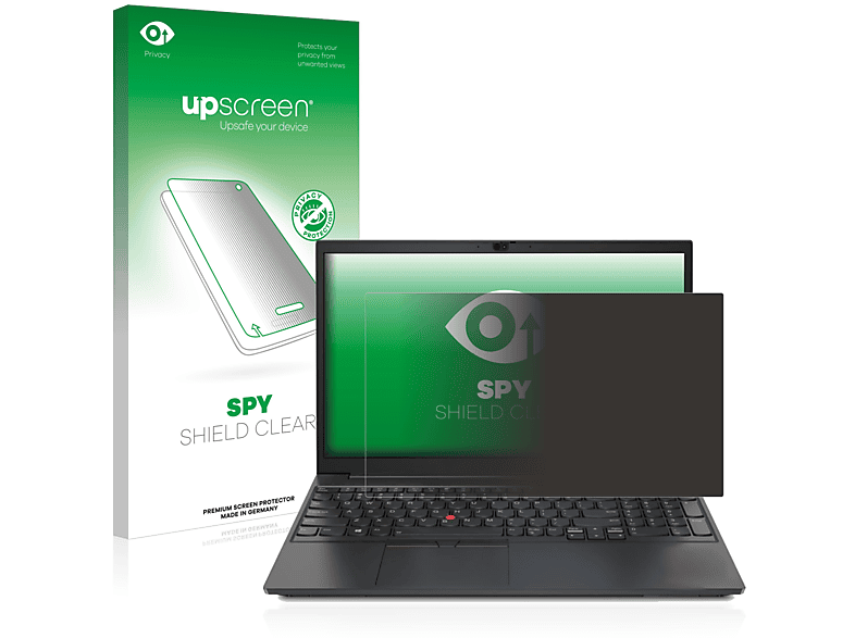 E15) Lenovo ThinkPad Anti-Spy Schutzfolie(für UPSCREEN