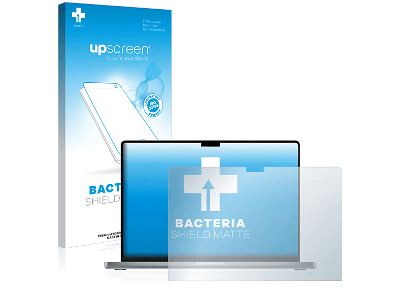 UPSCREEN antibakteriell entspiegelt matte Schutzfolie(für Apple MacBook Pro 16\