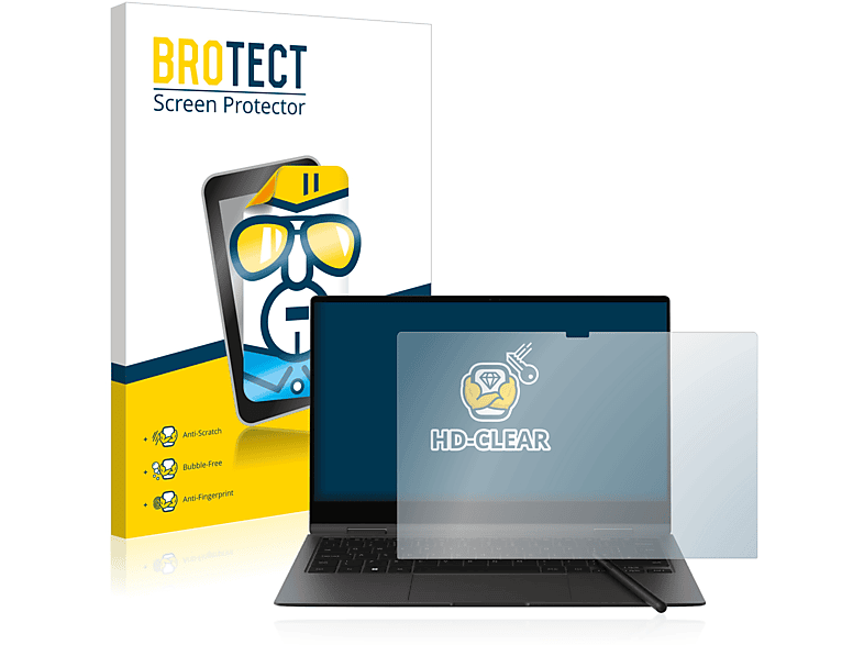 BROTECT klare Schutzfolie(für Samsung Galaxy Book2 Pro 360 13.3\