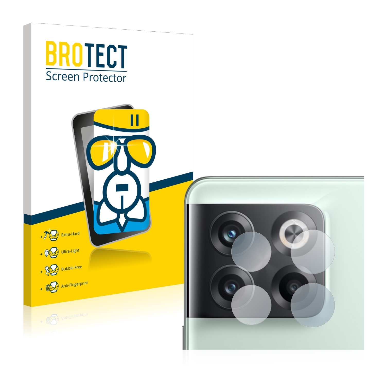 Schutzfolie(für Airglass 10T BROTECT OnePlus klare 5G)