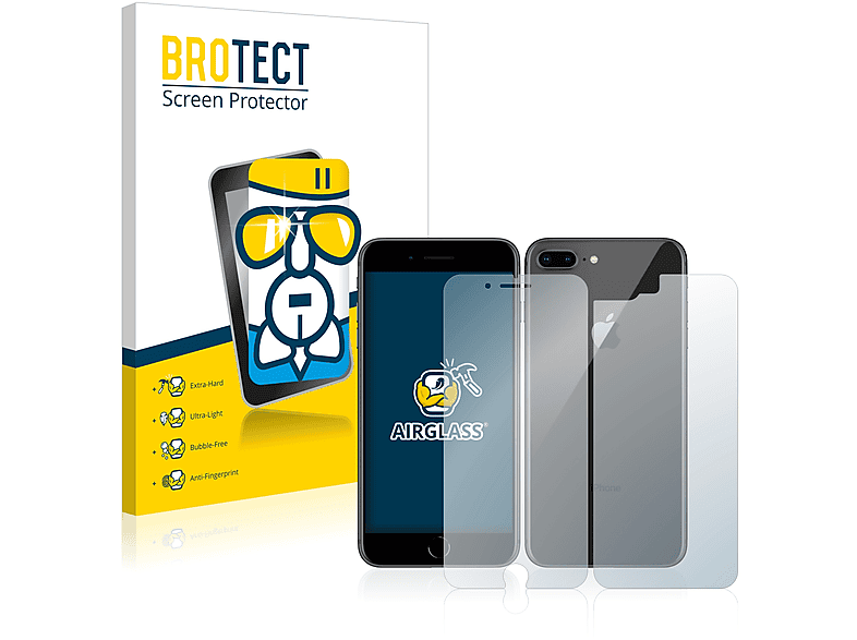 BROTECT Airglass klare Schutzfolie(für 8 Apple Plus) iPhone