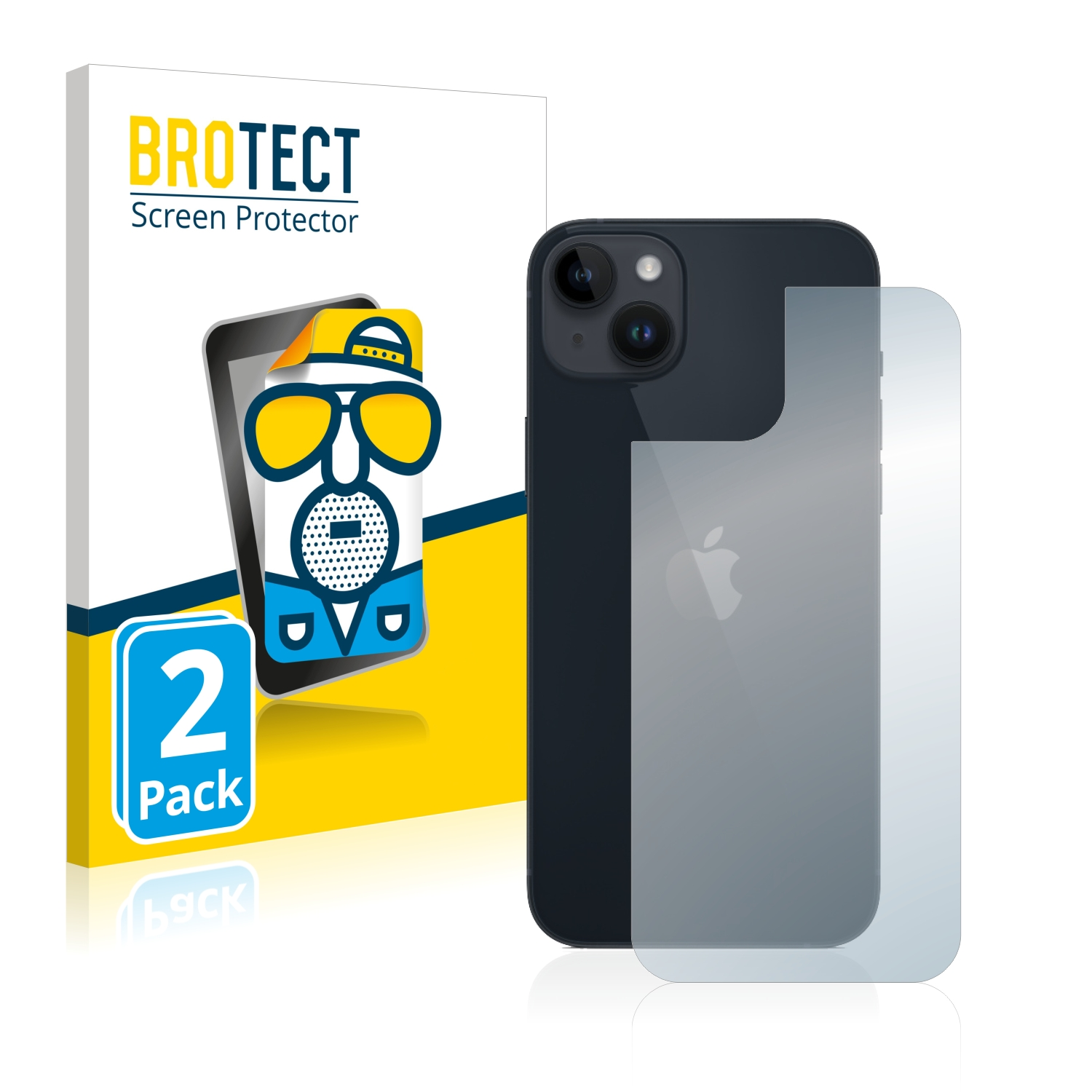 Schutzfolie(für 2x 14 iPhone BROTECT Apple Plus) matte