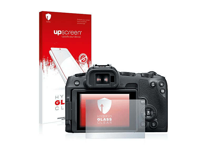 upscreen Beschermfolie Screen Protector voor Canon EOS R6 Mark II - Beschermglas 9H Hardheid, Antikras, Anti-Vingerafdruk