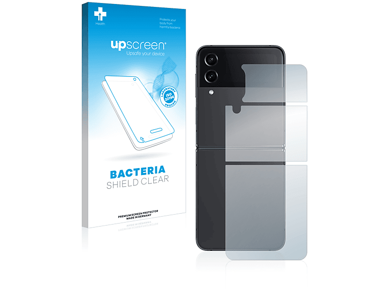 UPSCREEN antibakteriell klare Schutzfolie(für Samsung Galaxy Z Flip 4)