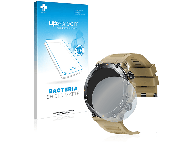 UPSCREEN antibakteriell entspiegelt matte Schutzfolie(für LinsonK DWTK56P)