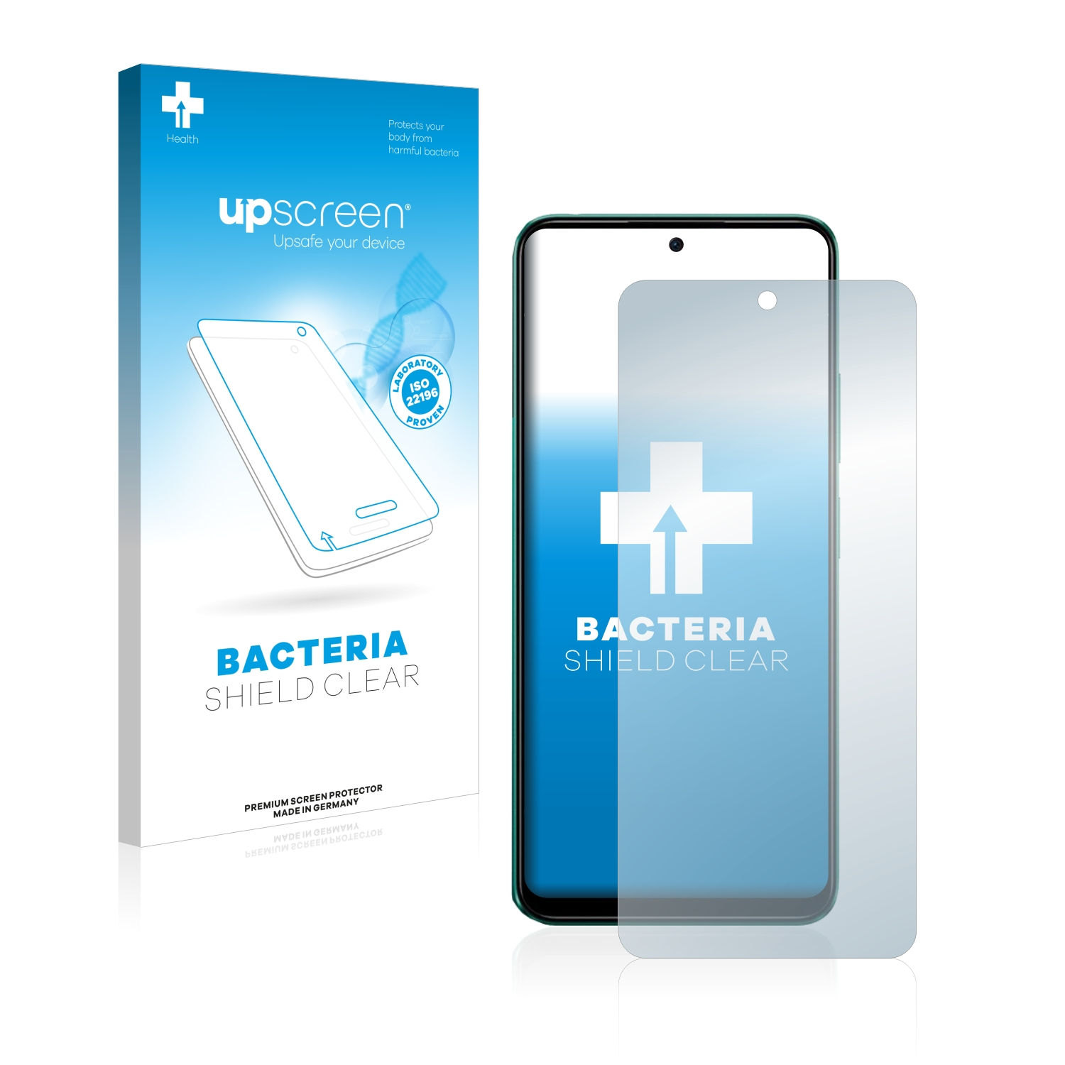 UPSCREEN antibakteriell klare Schutzfolie(für Xiaomi Poco X5)