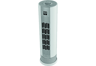 SHE SHE39TU2001 Mini-Turmventilator weiß/silber (25 Watt)