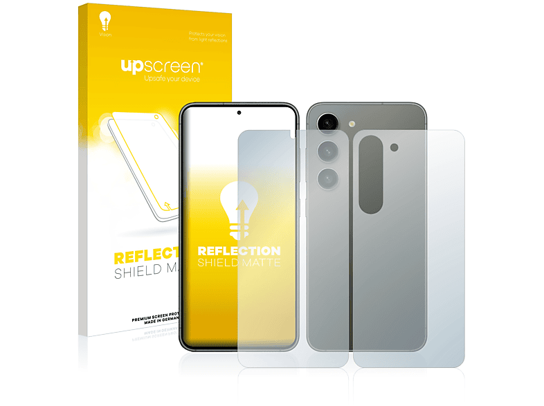 Schutzfolie(für Plus) UPSCREEN S23 entspiegelt matte Galaxy Samsung