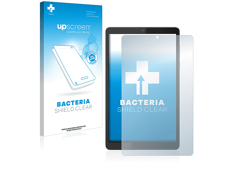 UPSCREEN antibakteriell klare Schutzfolie(für Lenovo Tab M8 (4. Gen.))