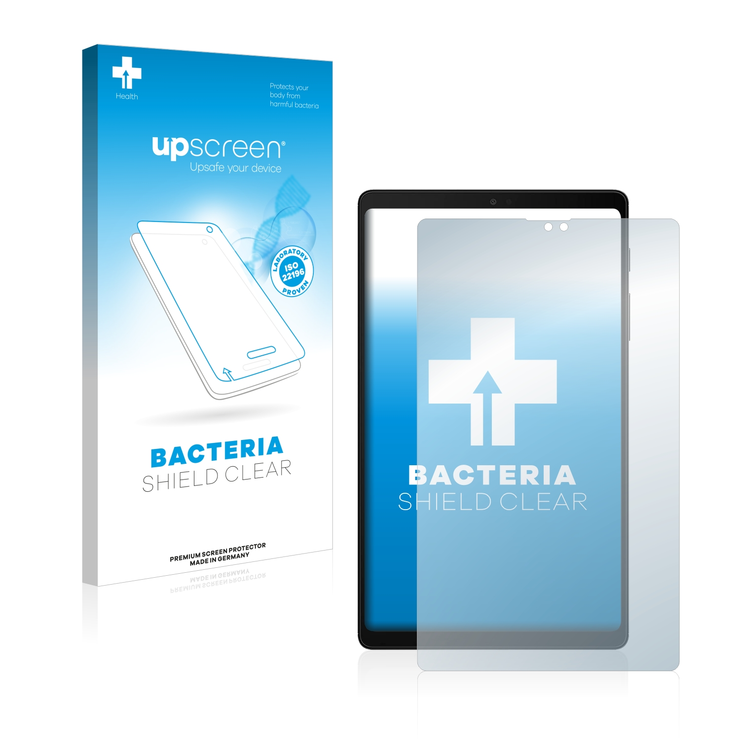 UPSCREEN antibakteriell klare Schutzfolie(für Samsung Galaxy 2022) Lite Tab A7