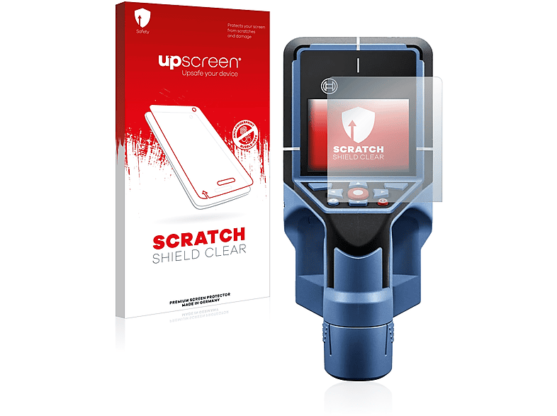 UPSCREEN Kratzschutz klare C Wallscanner) Bosch D-tect 200 Schutzfolie(für