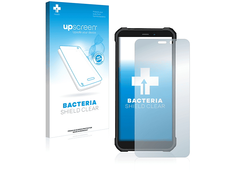 UPSCREEN antibakteriell klare Schutzfolie(für Oukitel WP20 Pro)