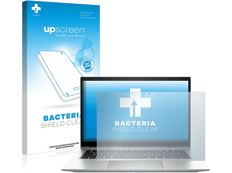 UPSCREEN antibakteriell klare Schutzfolie(für HP x360 EliteBook 1040 G9)