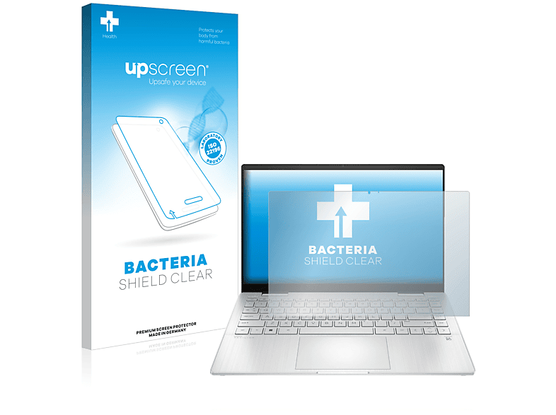 antibakteriell UPSCREEN klare HP x360 (14-ekX)) Schutzfolie(für Pavilion