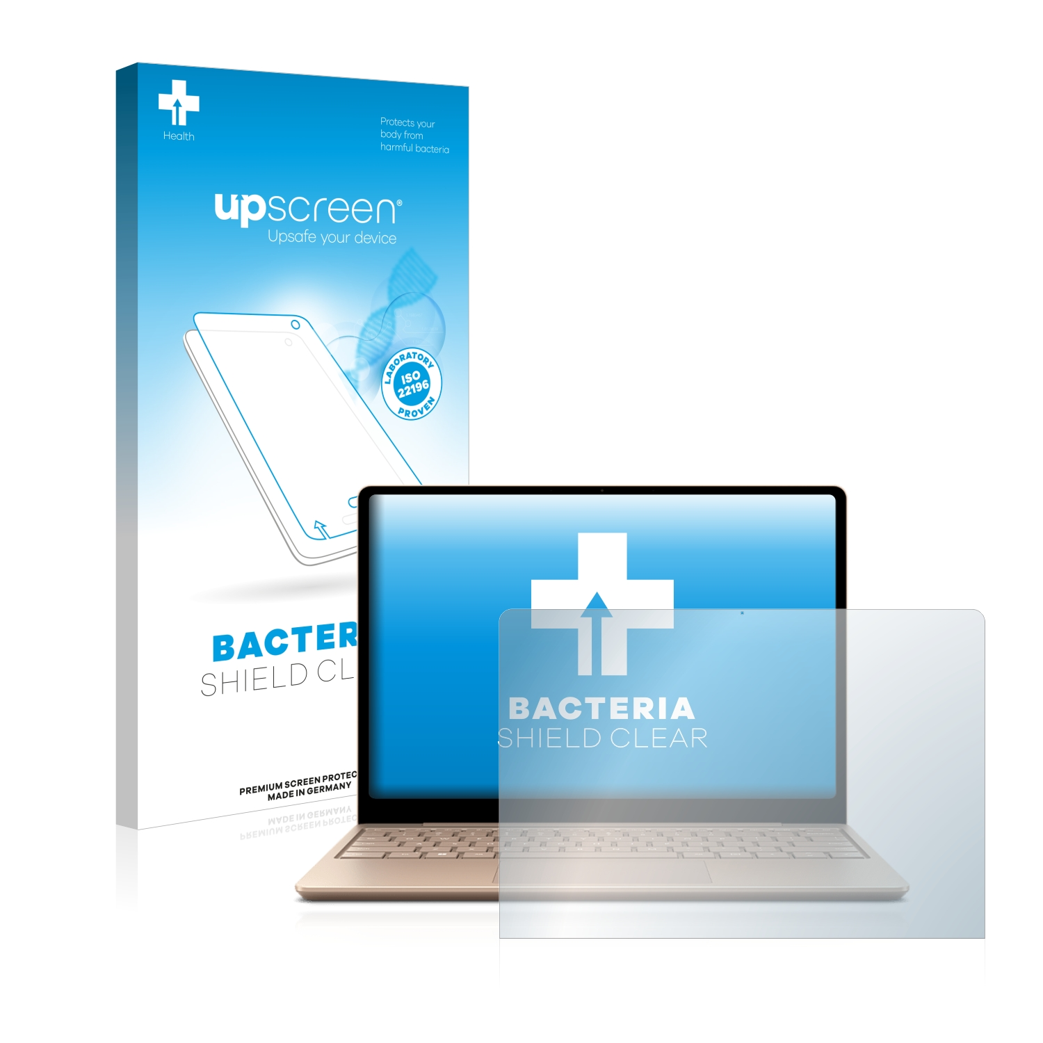 UPSCREEN antibakteriell 2 Surface Laptop Business klare 12.4\
